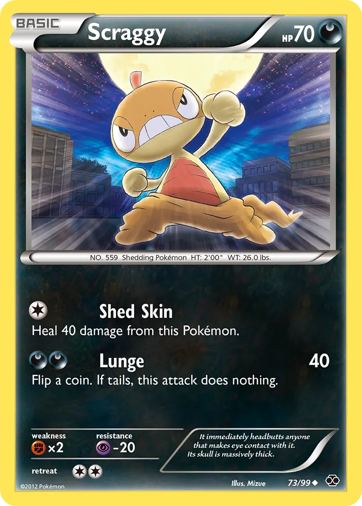 Scraggy — Next Destinies — Pokémon