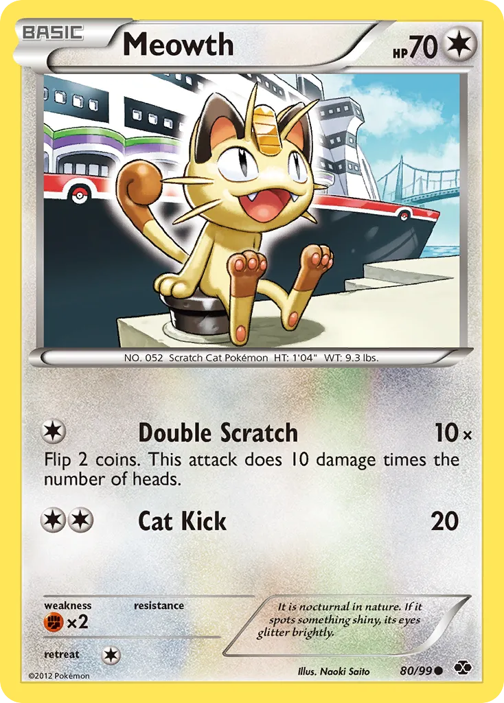 Meowth — Next Destinies — Pokemon