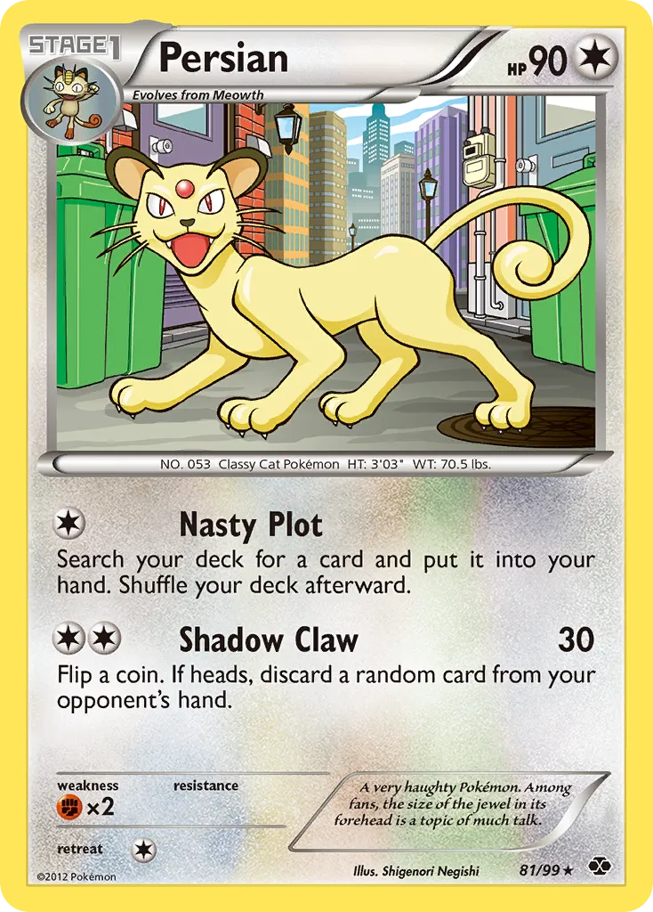 Persian — Next Destinies — Pokemon