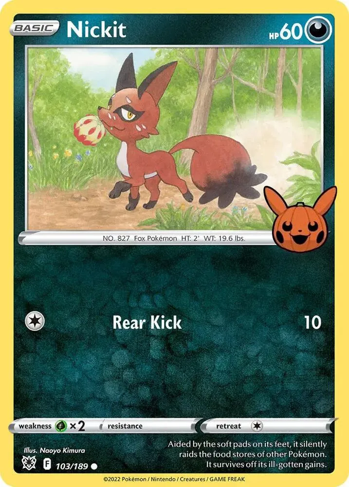 Nickit — Trick or Trade BOOster Bundle — Pokémon