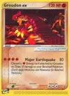 Product image for Groudon ex