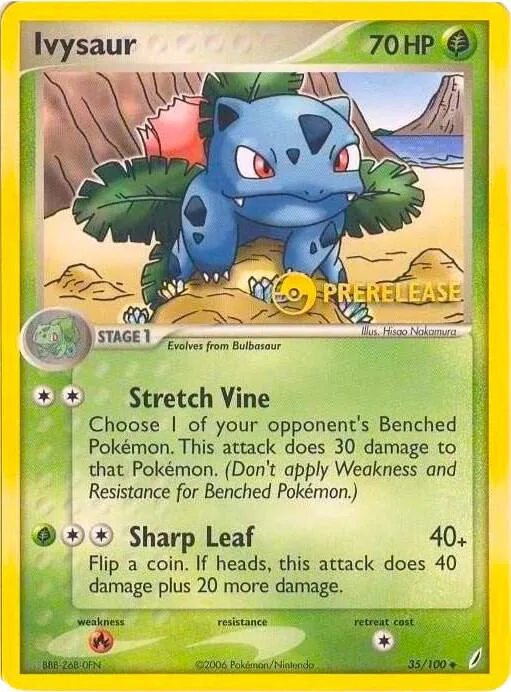 Ivysaur — Nintendo Promos — Pokemon