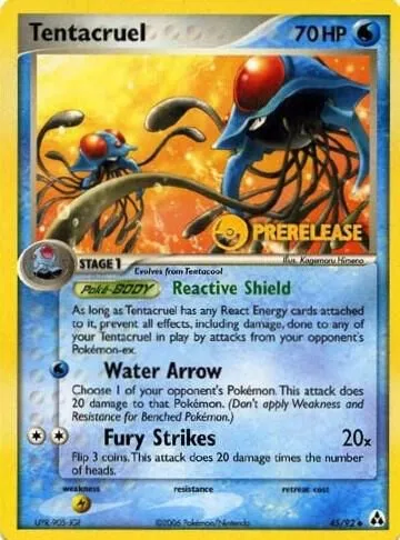Tentacruel — Nintendo Promos — Pokemon