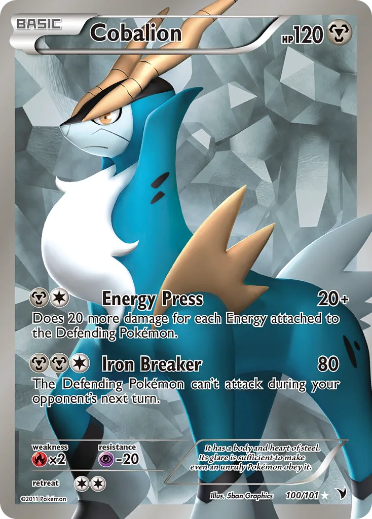 Cobalion — Noble Victories — Pokemon