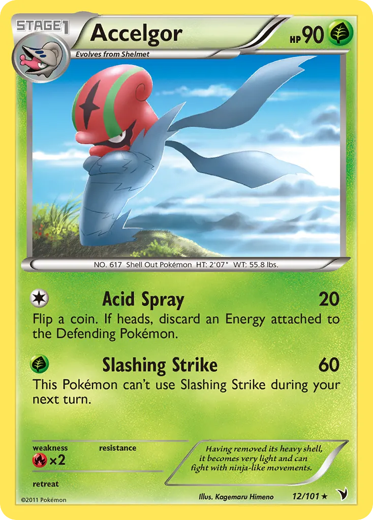 Accelgor — Noble Victories — Pokemon