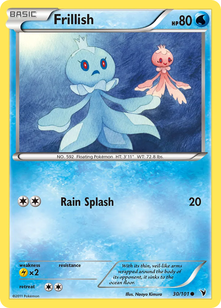Frillish — Noble Victories — Pokemon