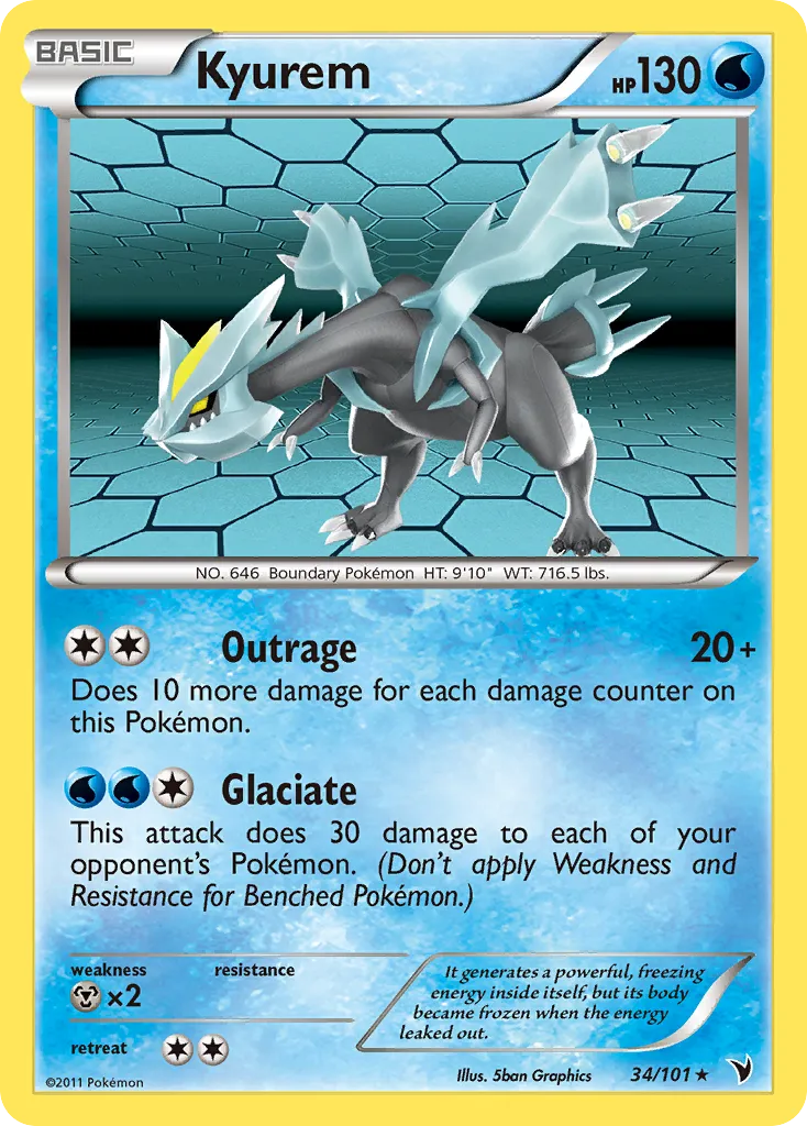 Kyurem — Noble Victories — Pokemon