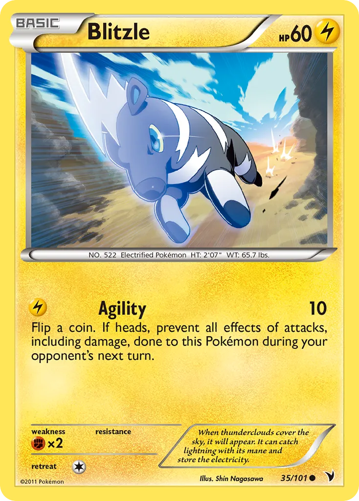 Blitzle — Noble Victories — Pokémon