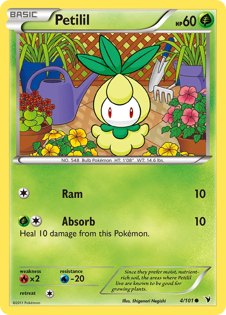 Petilil — Noble Victories — Pokemon