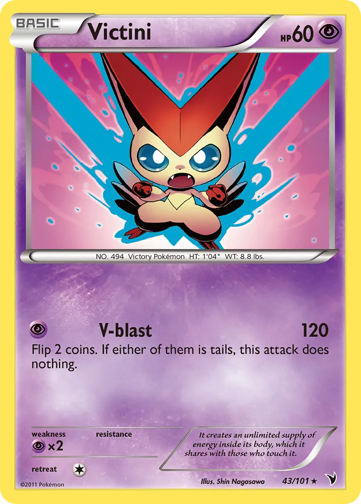 Victini — Noble Victories — Pokemon