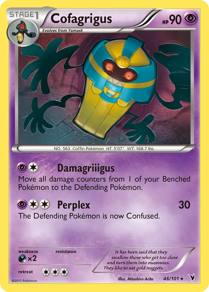 Cofagrigus — Noble Victories — Pokemon