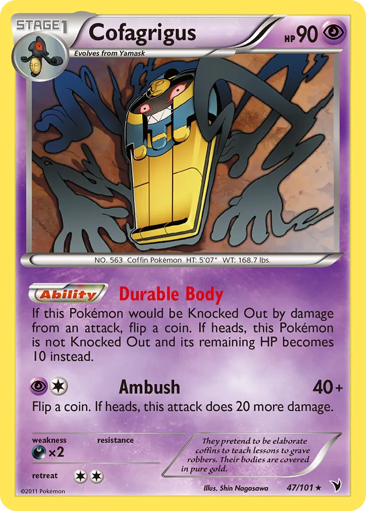 Cofagrigus — Noble Victories — Pokemon