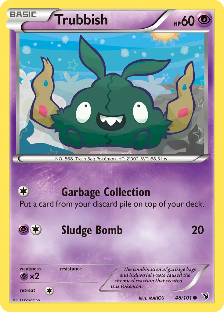 Trubbish — Noble Victories — Pokemon