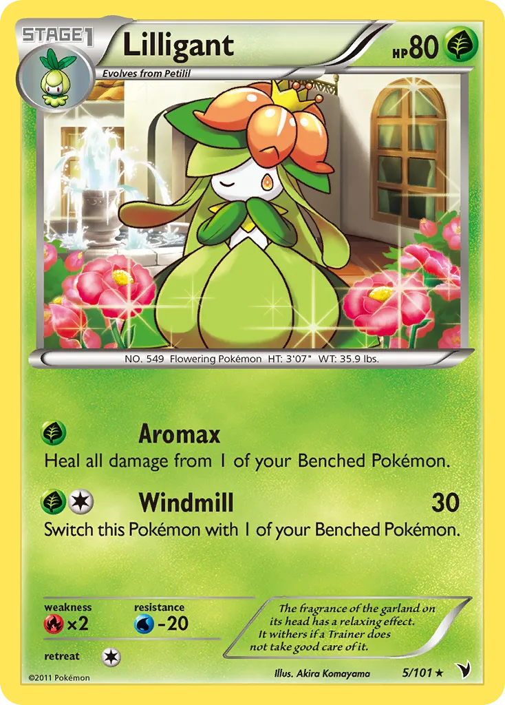 Lilligant — Noble Victories — Pokemon