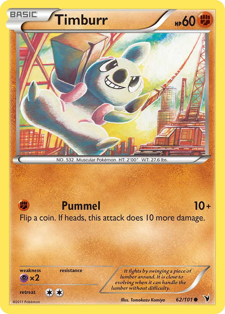 Timburr — Noble Victories — Pokémon