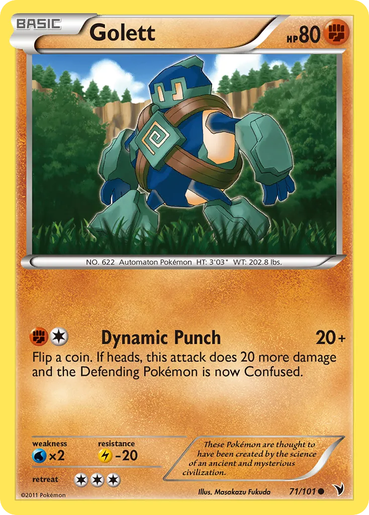 Golett — Noble Victories — Pokémon