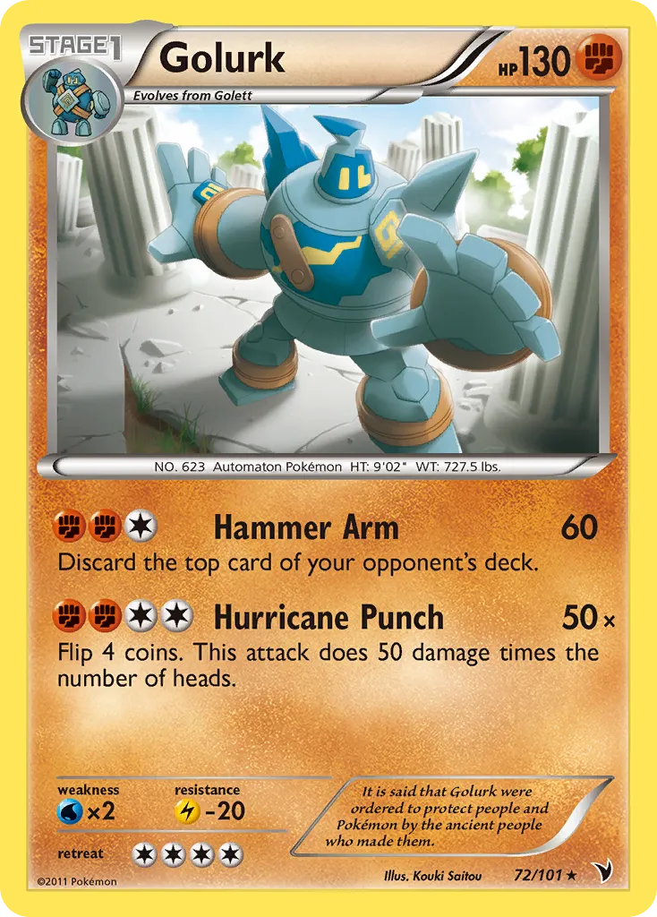 Golurk — Noble Victories — Pokémon