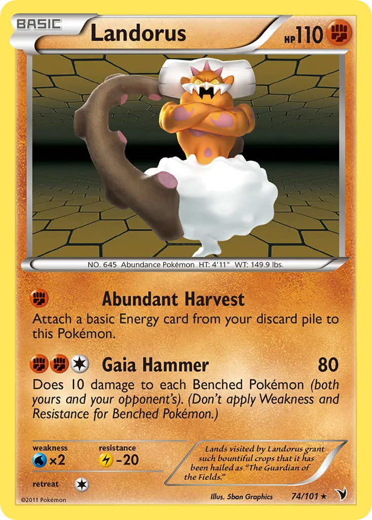 Landorus — Noble Victories — Pokémon
