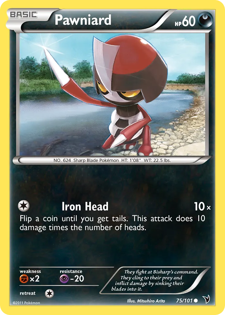 Pawniard — Noble Victories — Pokemon