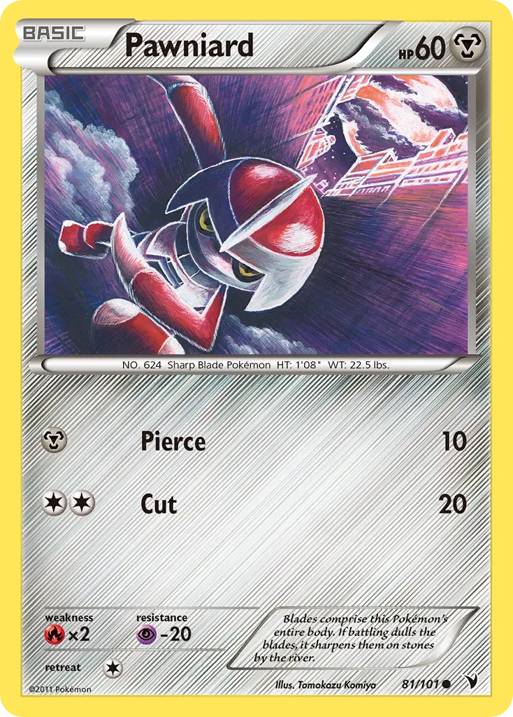 Pawniard — Noble Victories — Pokemon