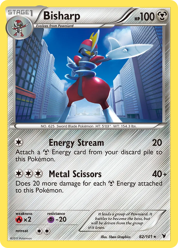 Bisharp — Noble Victories — Pokemon