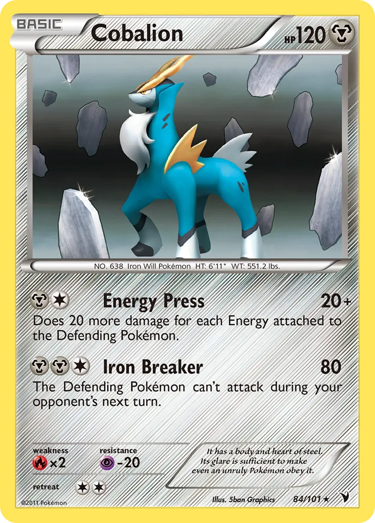 Cobalion — Noble Victories — Pokémon