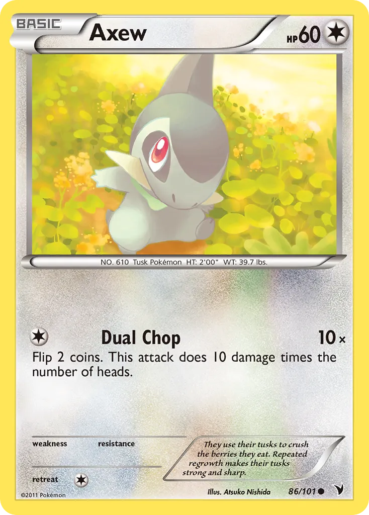 Axew — Noble Victories — Pokemon