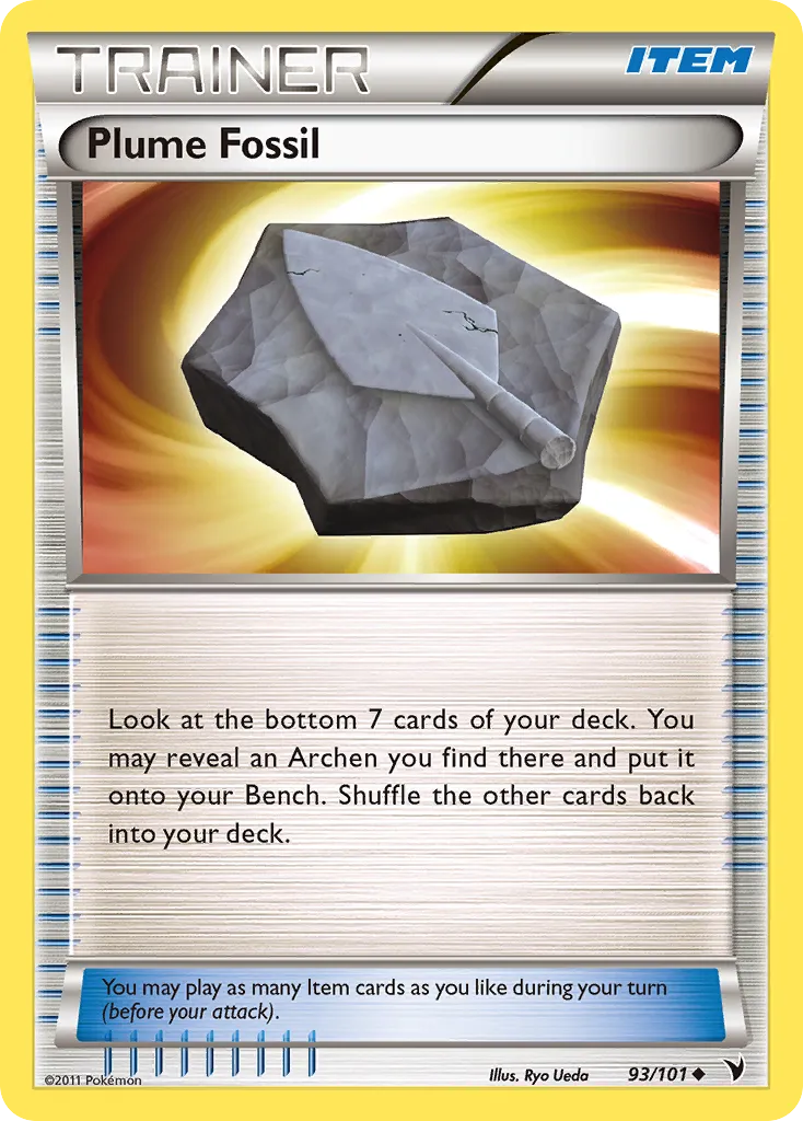 Fossile Plume — Noble Victories — Pokémon