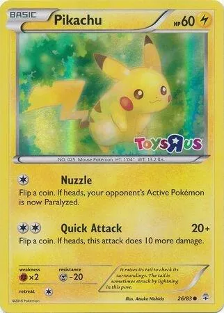 Pikachu — Miscellaneous Cards & Products — Pokemon