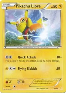 Pikachu Libre — XY Trainer Kit: Pikachu Libre & Suicune — Pokémon