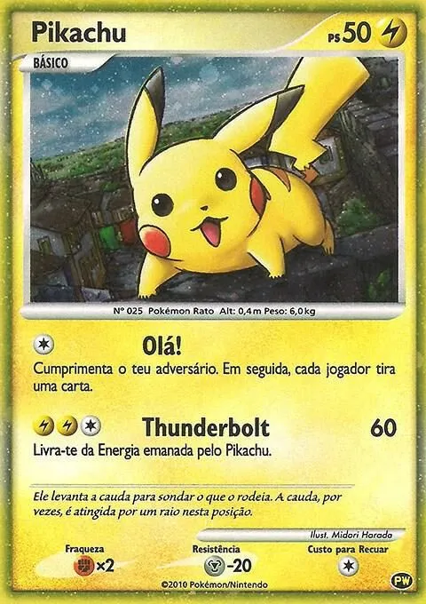 Pikachu — Pikachu World Collection Promos — Pokemon