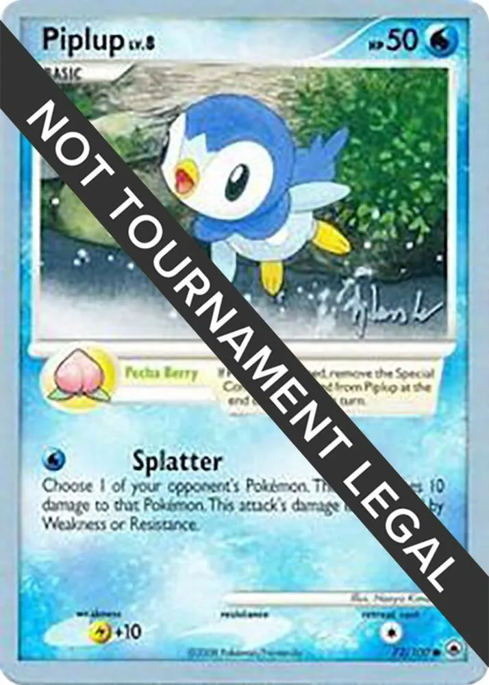 Piplup — World Championship Decks — Pokemon