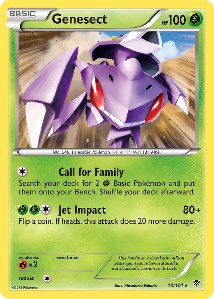 Genesect — Plasma Blast — Pokémon