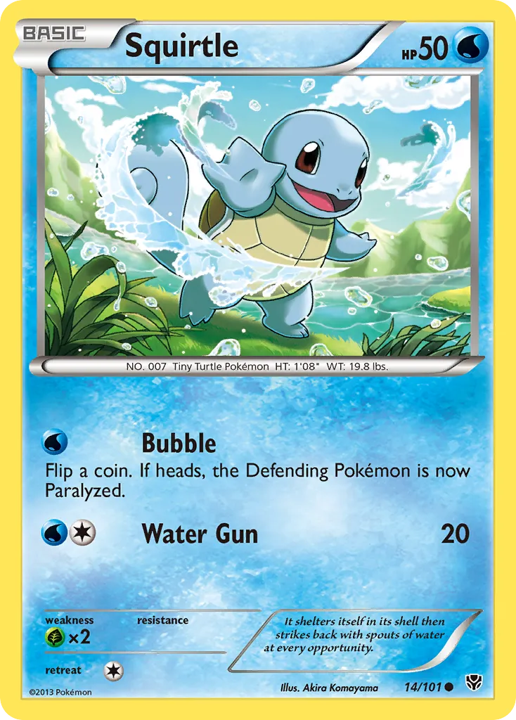 Squirtle — Plasma Blast — Pokémon