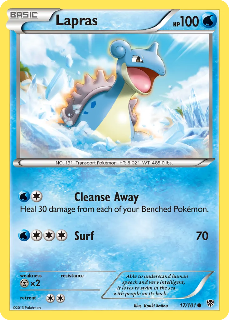 Lapras — Plasma Blast — Pokémon