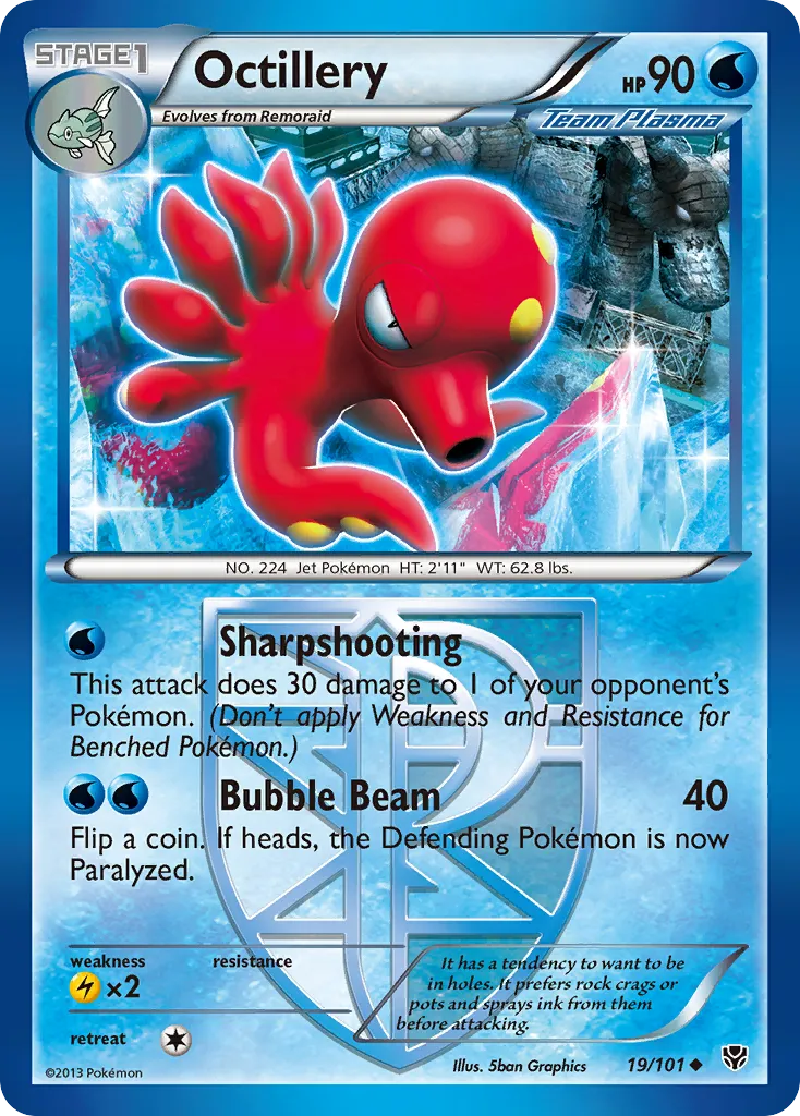 Octillery — Plasma Blast — Pokémon