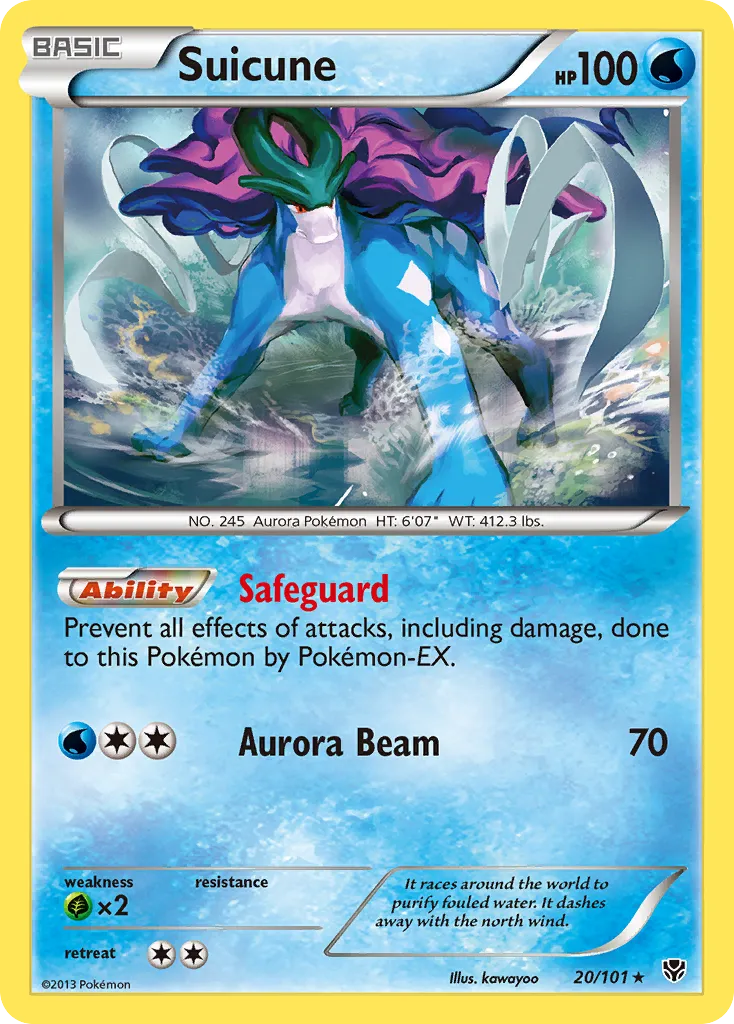Suicune — Plasma Blast — Pokémon