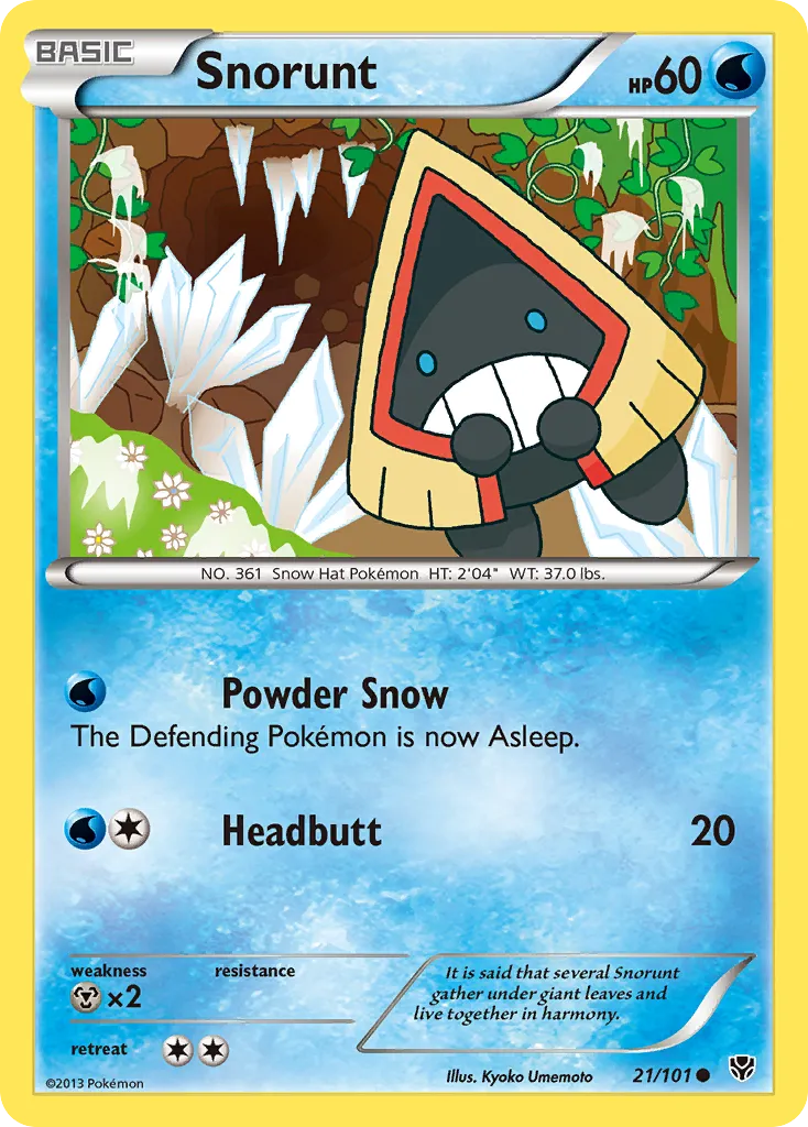 Snorunt — Plasma Blast — Pokémon