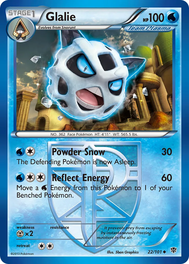 Glalie — Plasma Blast — Pokémon