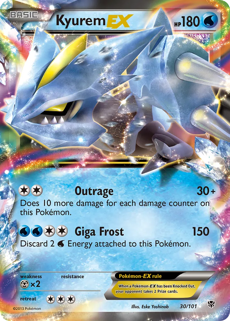 Kyurem EX — Plasma Blast — Pokémon