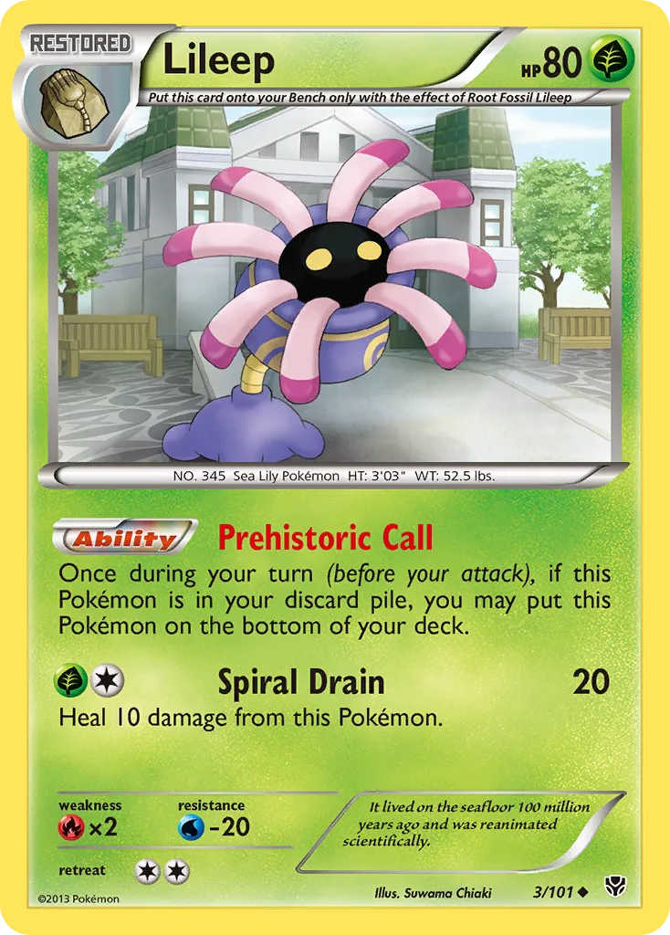 Lileep — Plasma Blast — Pokémon