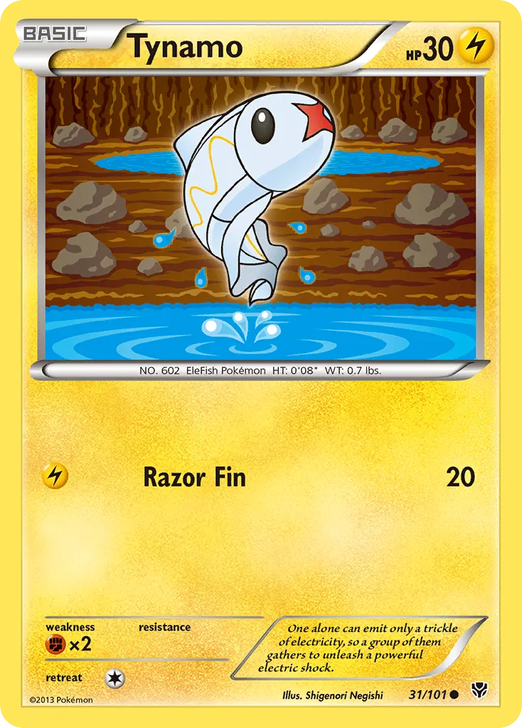 Tynamo — Plasma Blast — Pokémon