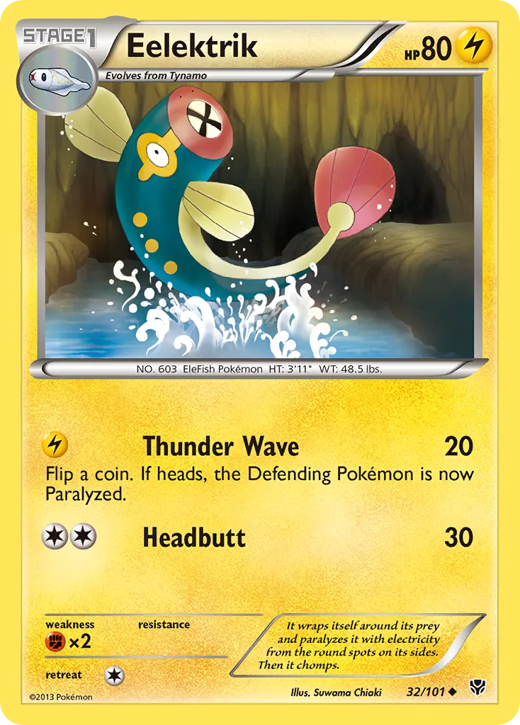 Eelektrik — Plasma Blast — Pokémon