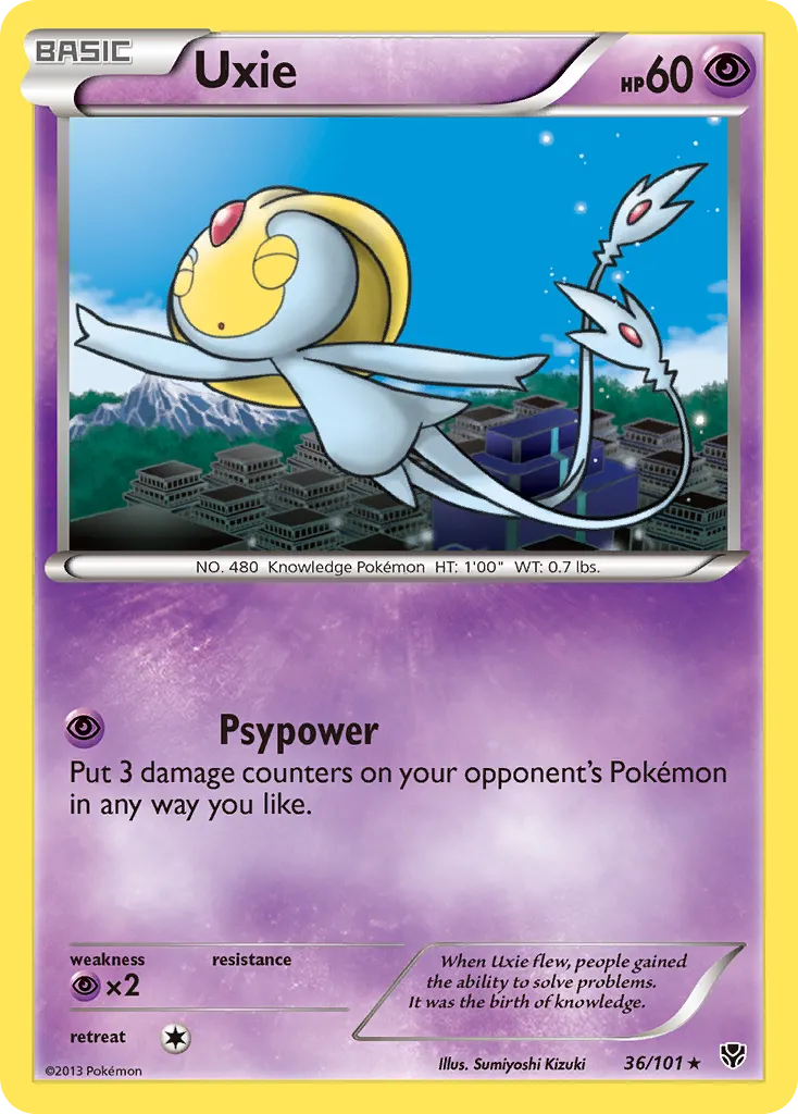 Uxie — Plasma Blast — Pokemon