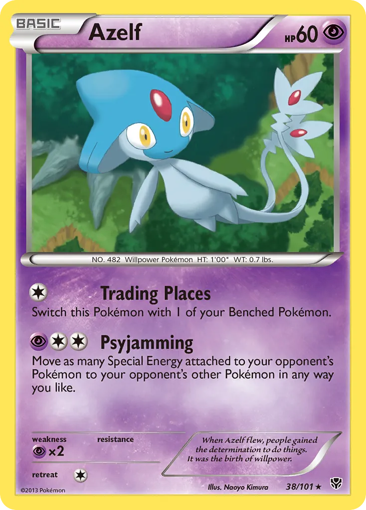 Azelf — Plasma Blast — Pokémon