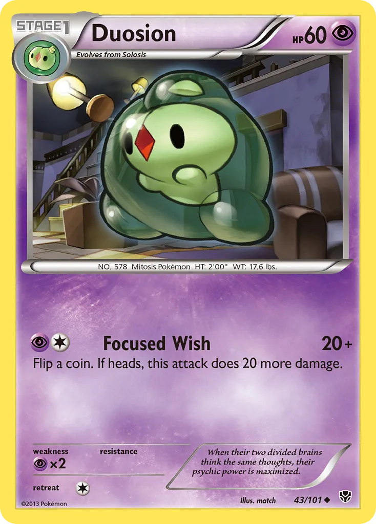 Duosion — Plasma Blast — Pokémon