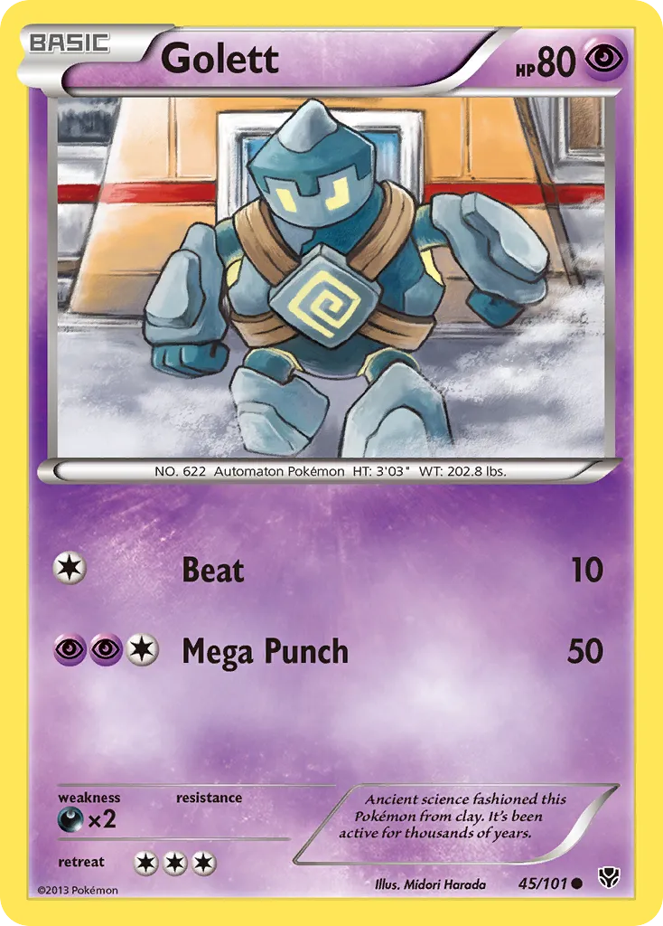 Golett — Plasma Blast — Pokémon