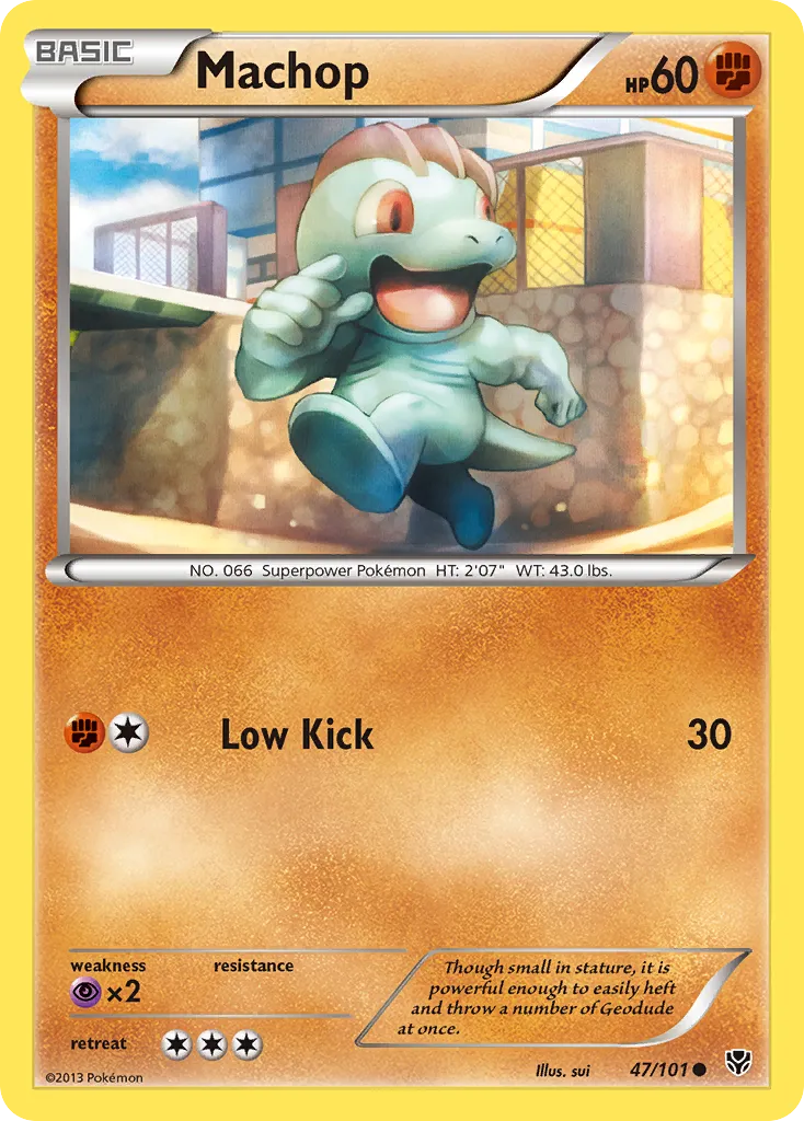 Machop — Plasma Blast — Pokémon