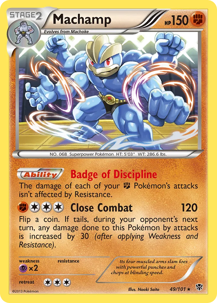 Machamp — Plasma Blast — Pokemon