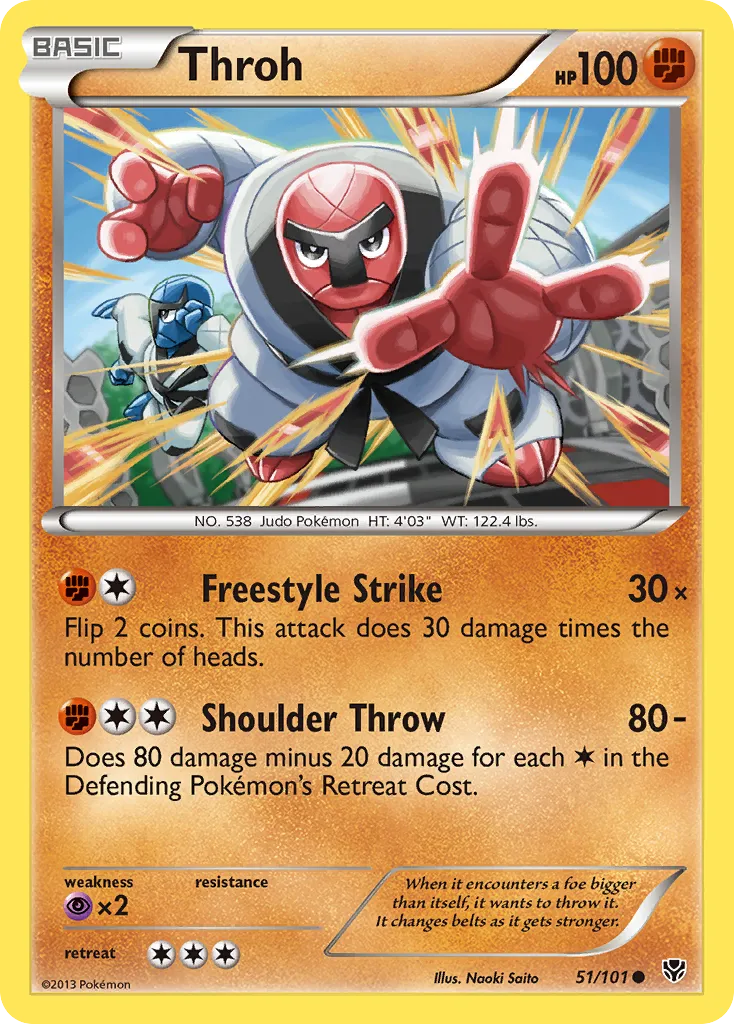 Throh — Plasma Blast — Pokémon